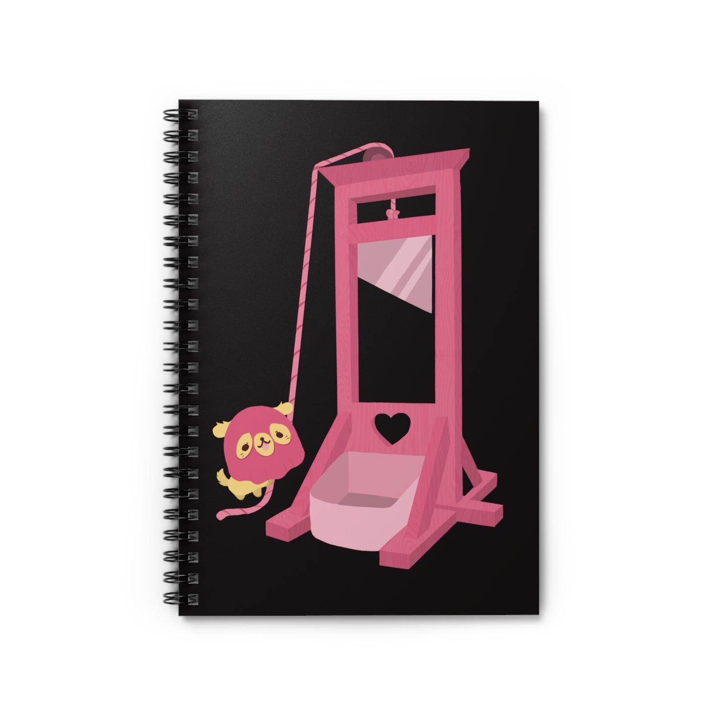 Puppy Guillotine Spiral Notebook