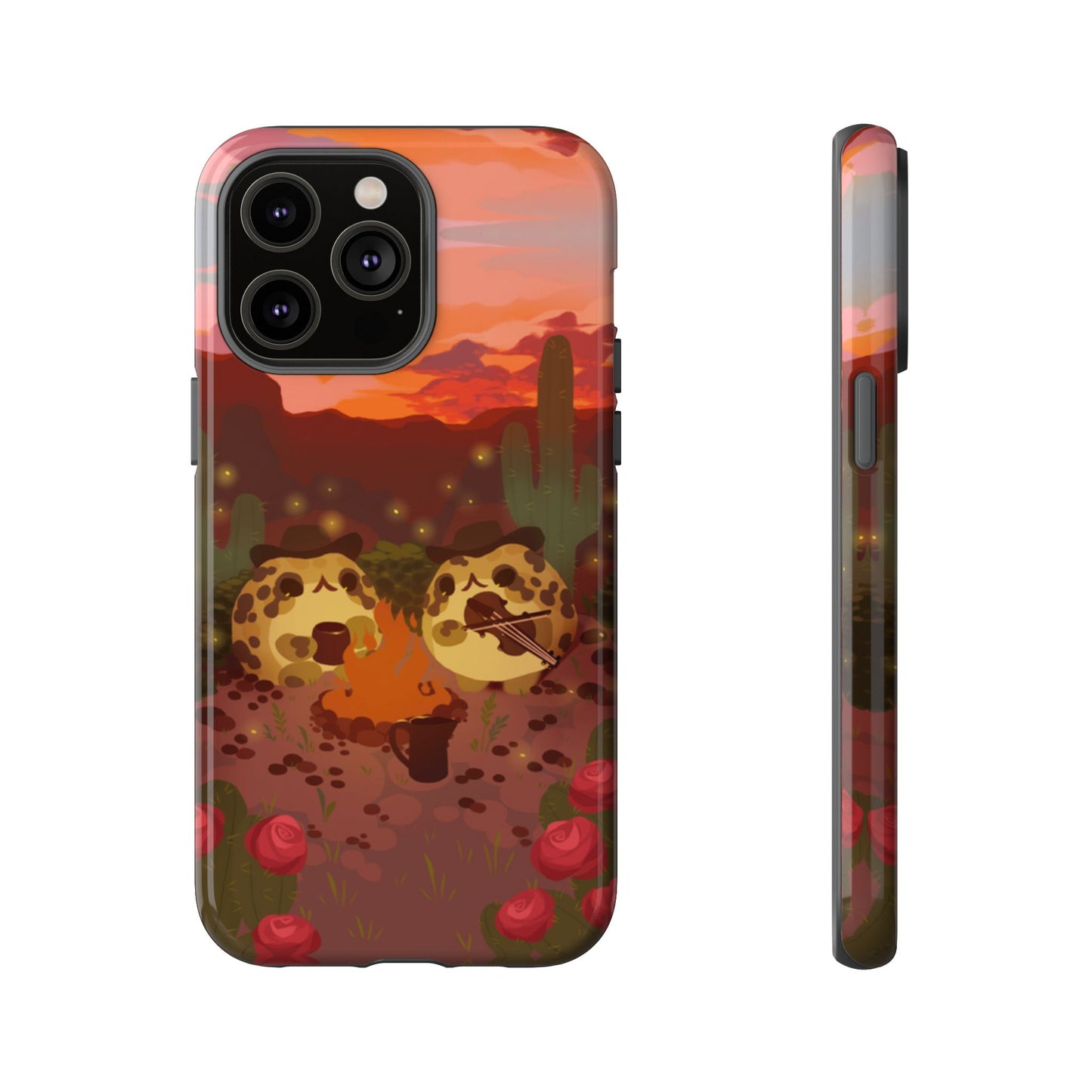 Cowboy Frogs Phone Case