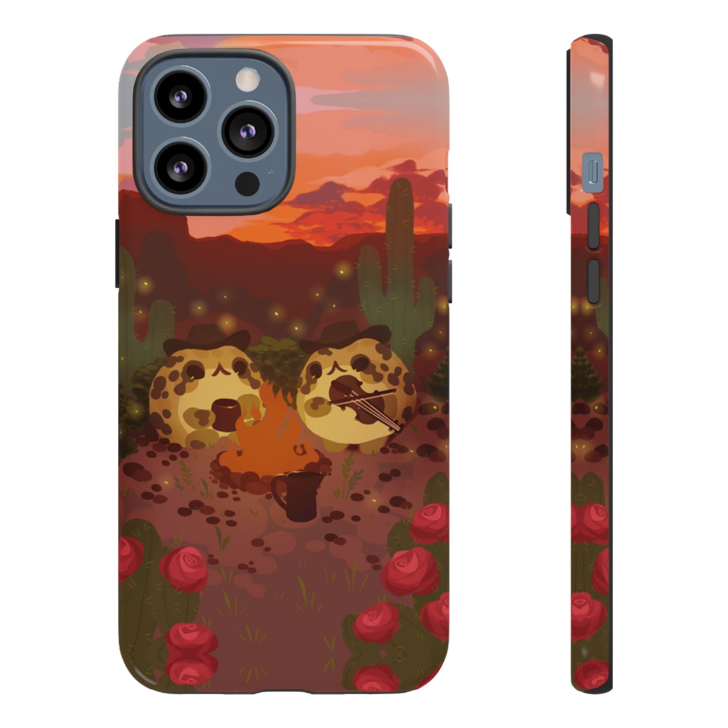 Cowboy Frogs Phone Case