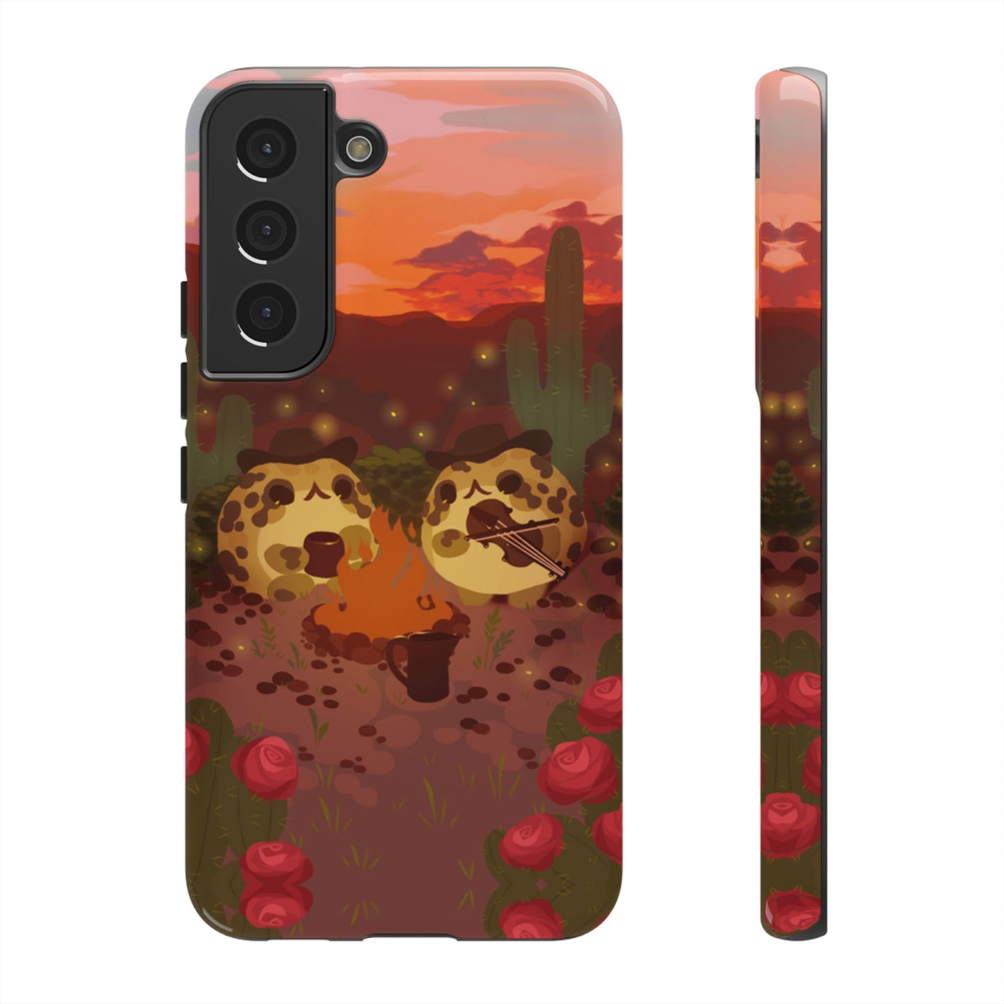 Cowboy Frogs Phone Case
