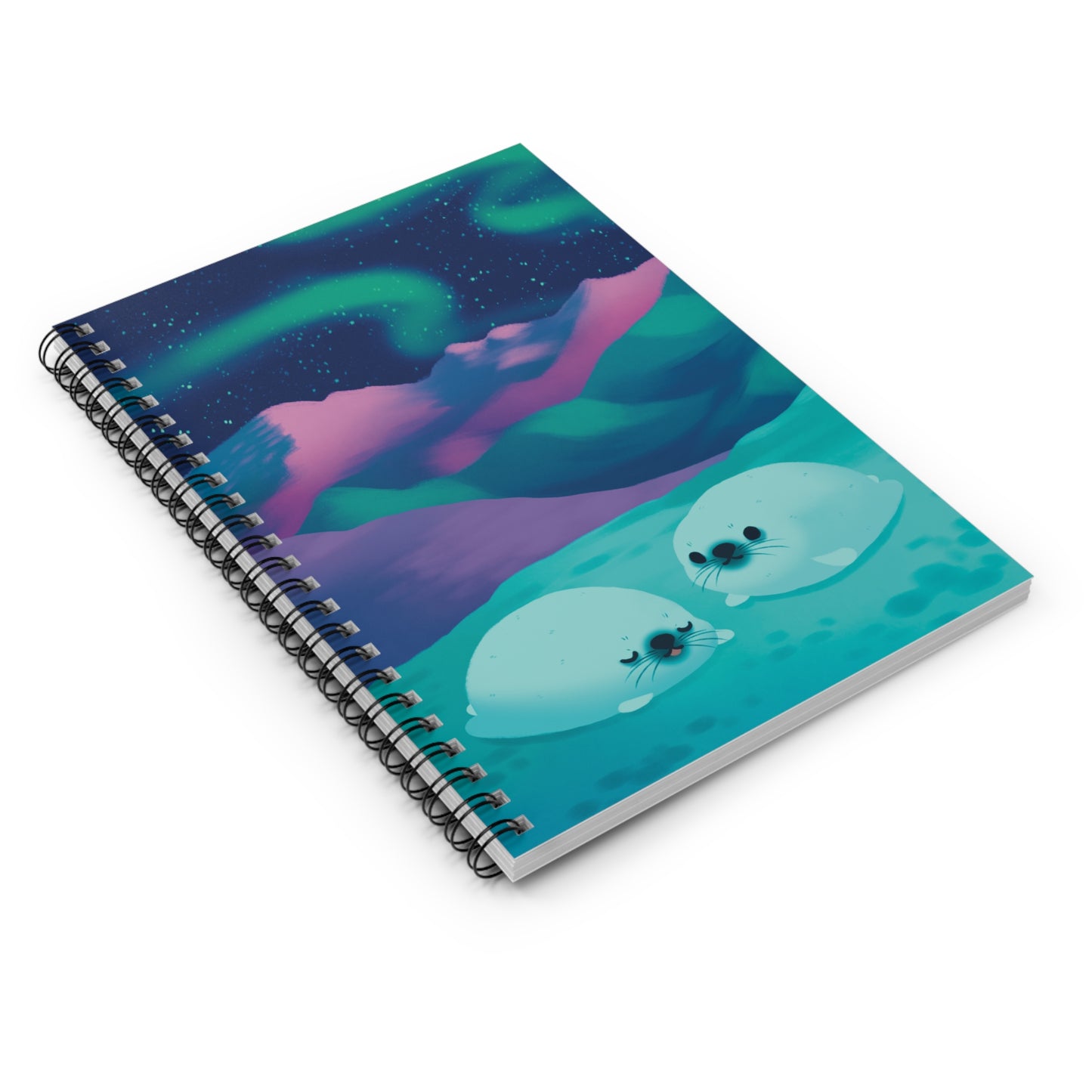 Seal Spiral Notebook