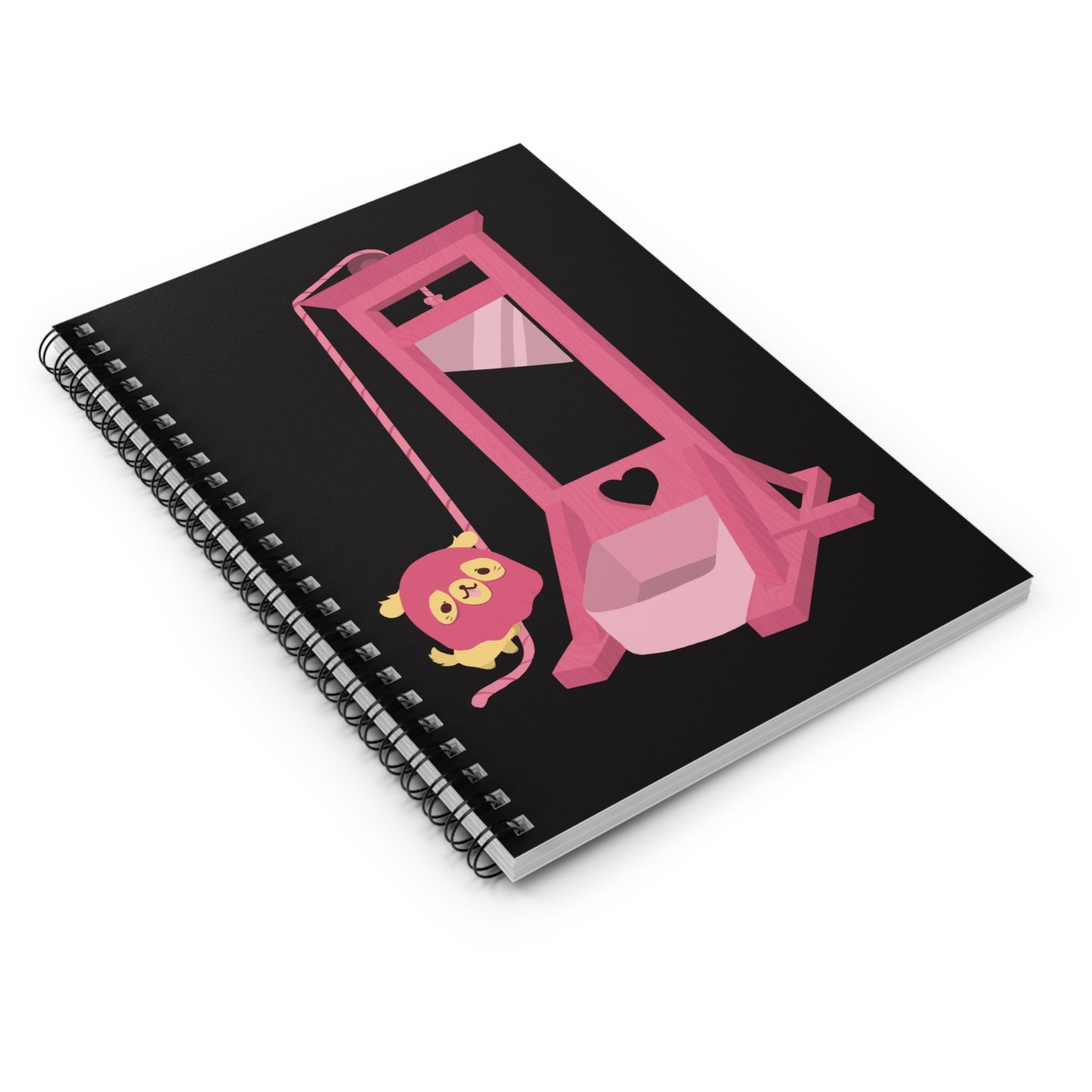 Puppy Guillotine Spiral Notebook