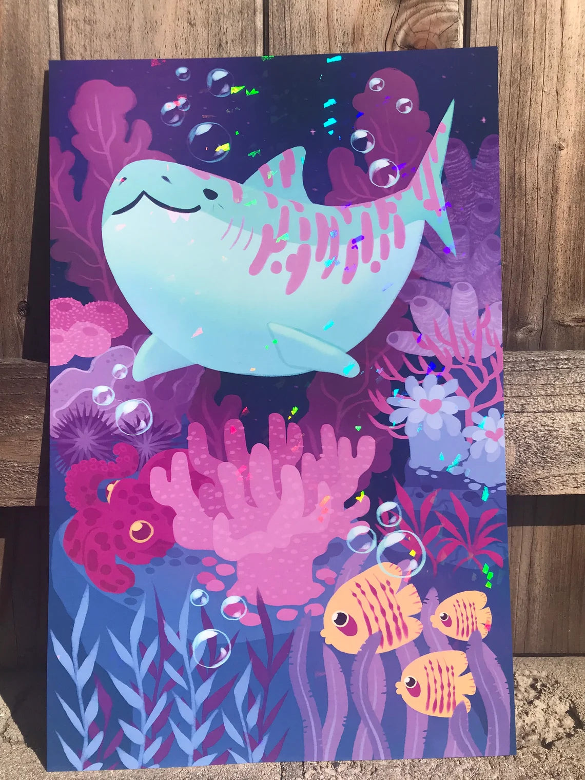 Tiger Shark Poster Print