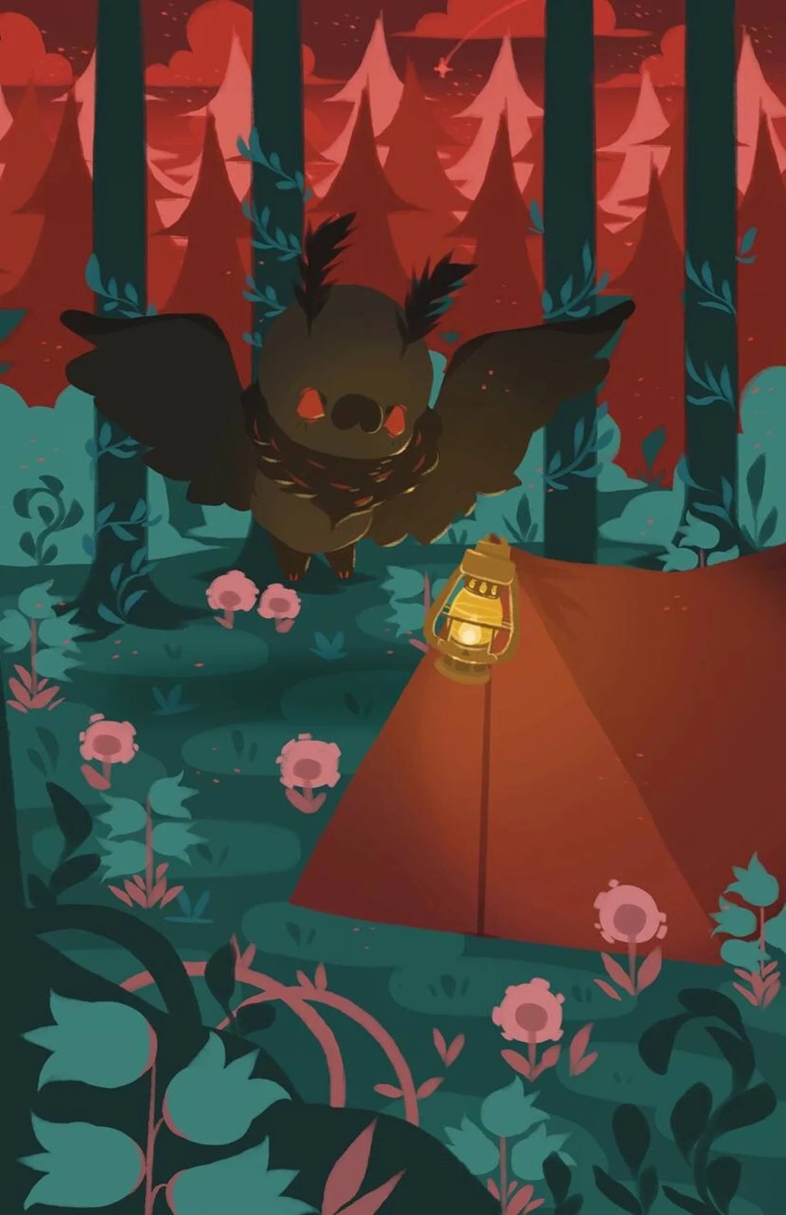 Mothman Poster Print