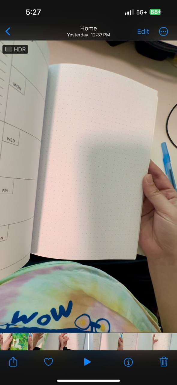 Swan Family Planner Notebook