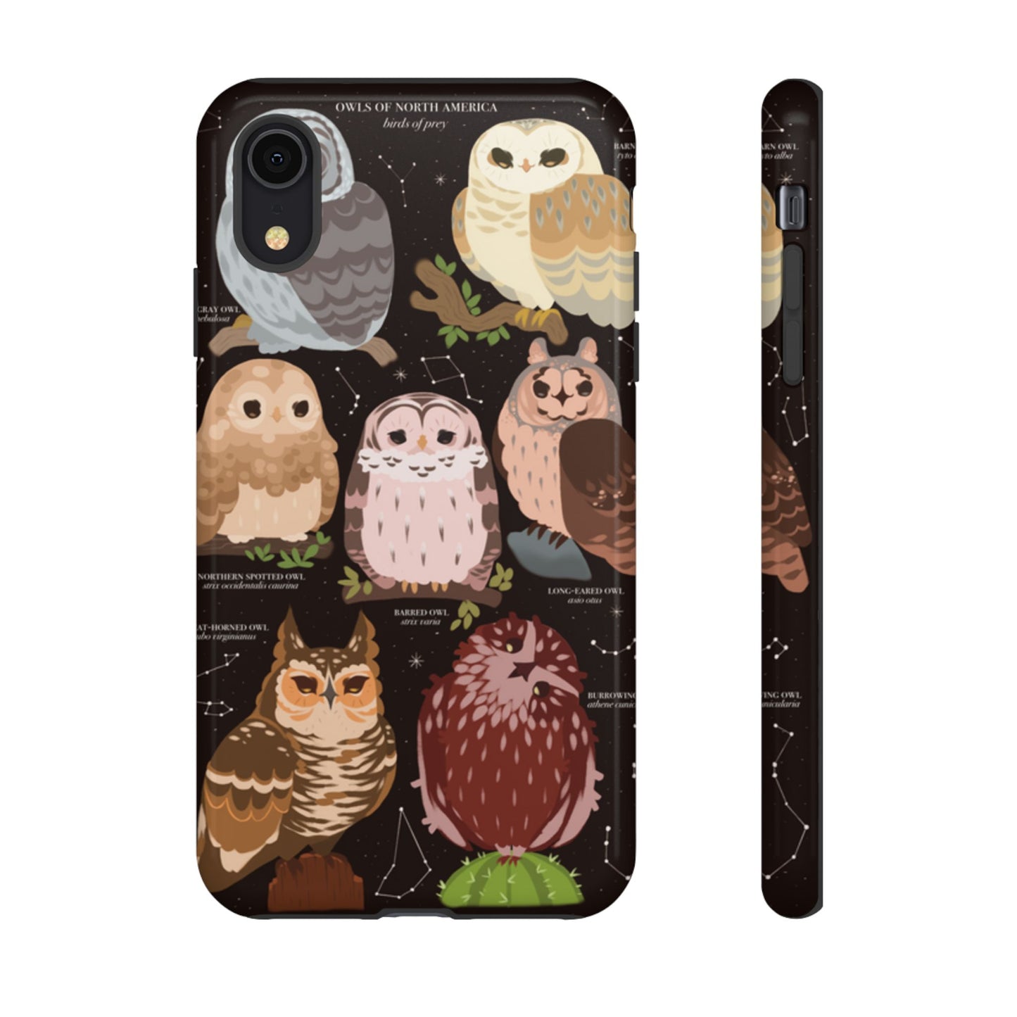 Owls of North America Phone Case