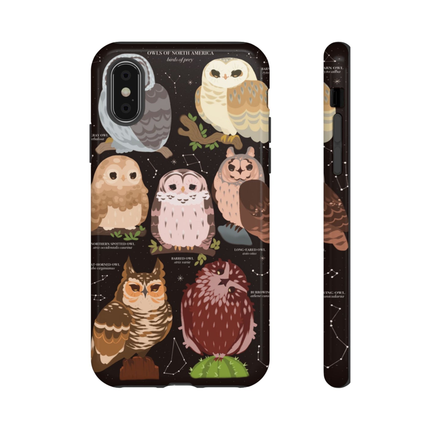 Owls of North America Phone Case