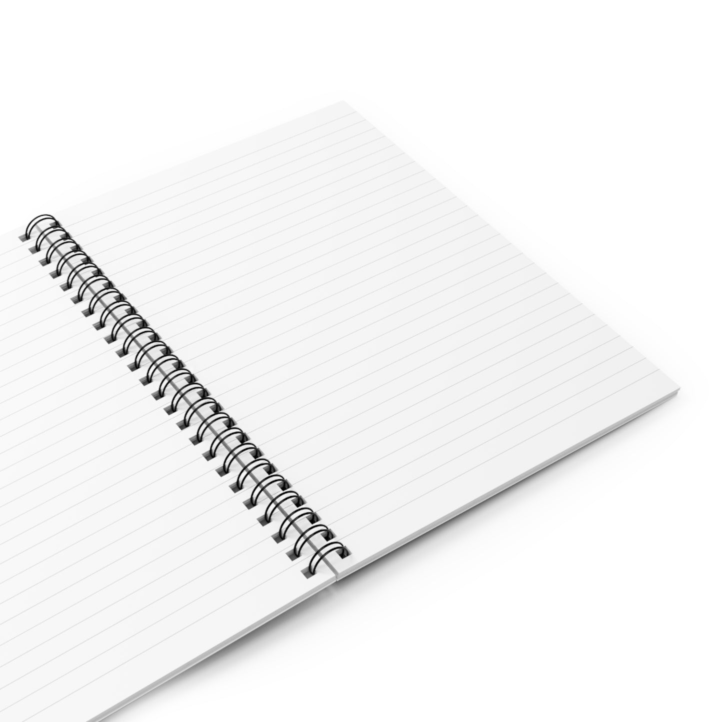 Bat in Tulips Spiral Notebook