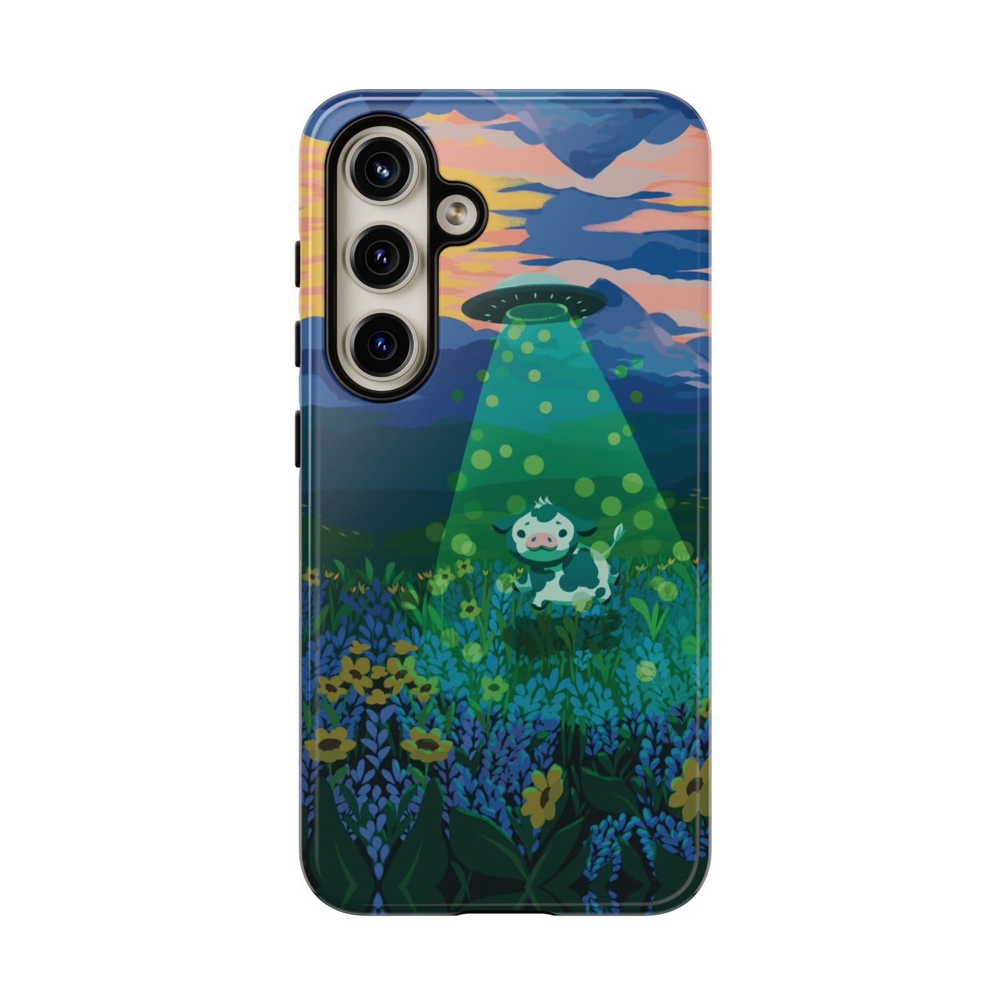 Cow Abduction Phone Case