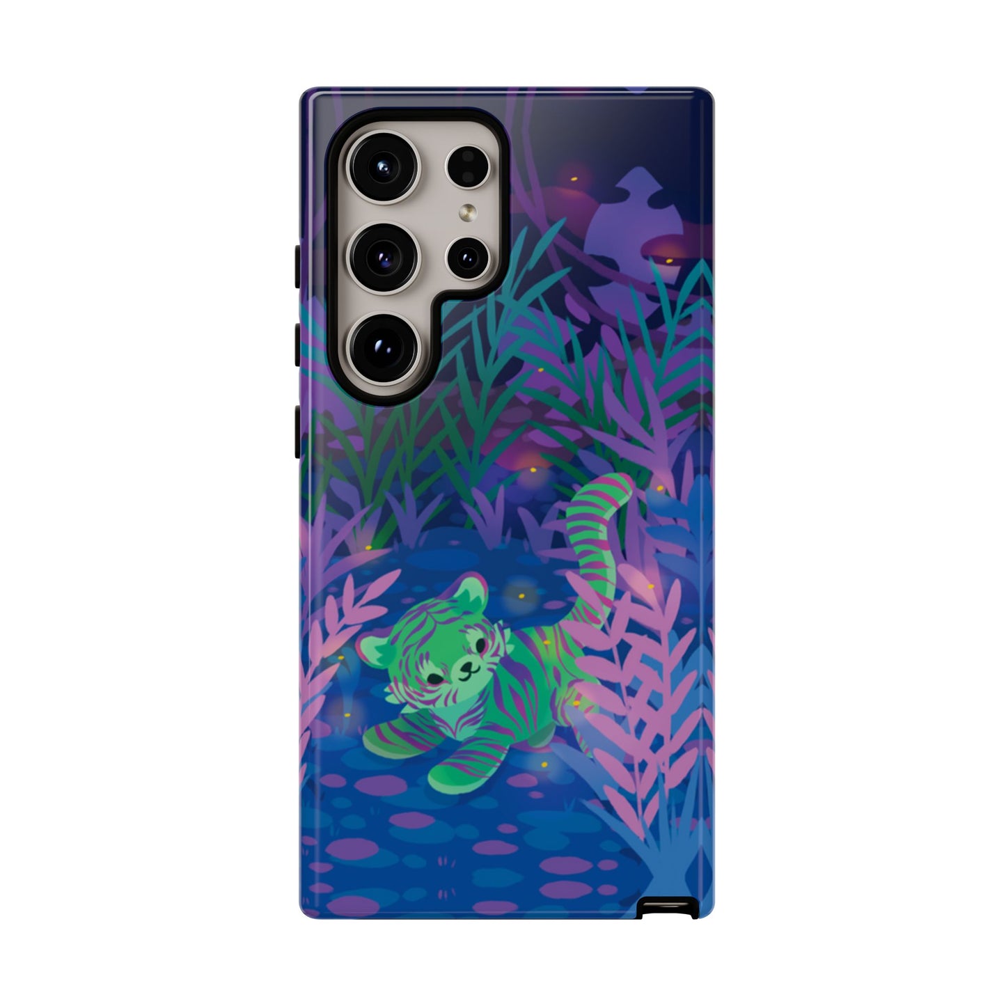 Neon Tiger Phone Case