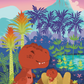 T-Rex Mama Poster Print