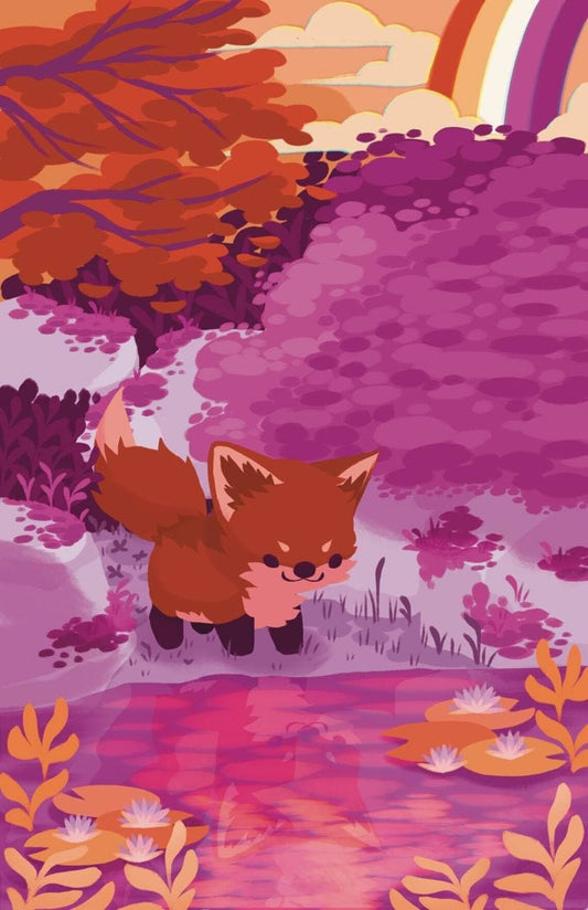 Fox Pride Poster Print