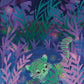 Tiger in Neon Jungle Poster Print