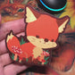 Mushroom Fox Sticker